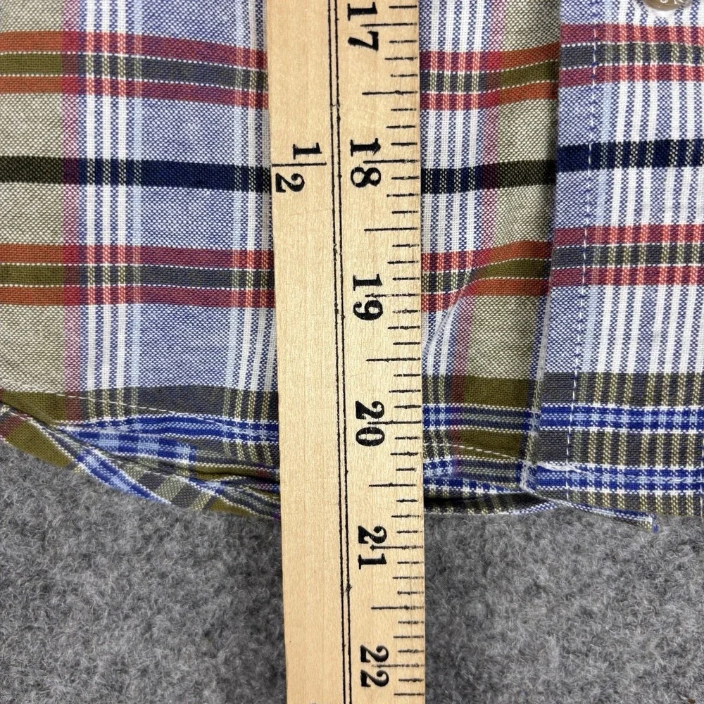Cinch Western Shirt Boys Medium Plaid Long Sleeve Cowboy Rodeo Button Up Country